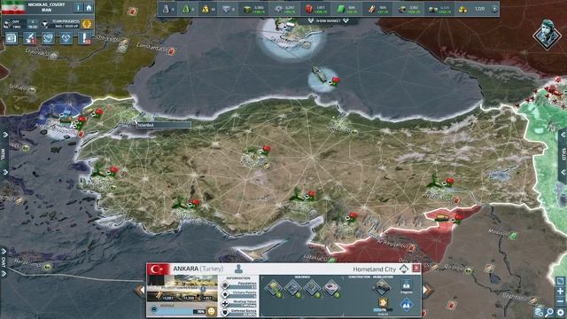 Conflict of Nations WW3 - Iranian Incursion Part 1 смотреть онлайн