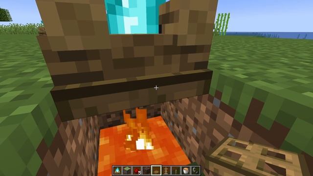 How to make the Impossible Campfire in Minecraft! (2 Colors!) смотреть онлайн