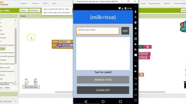 App Inventor and Firebase - Creating Database - Video 2/3 смотреть онлайн