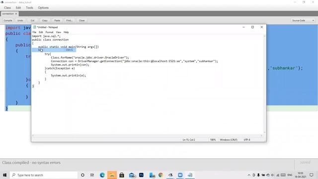 HOW TO CONNECT YOUR JAVA PROJECT WITH ORACLE 11G DATABASE смотреть онлайн