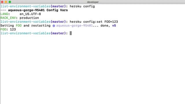 Working with Config Vars on Heroku смотреть онлайн