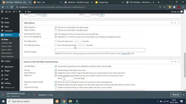 How to Create Attractive Table with Table Press Plugin in WordPress | #wordpress Tutorials in Hindi смотреть онлайн