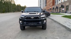 Рестайлинг переделка Toyota Hilux из 2008-2015 в black onyx 2021г. Челябинск