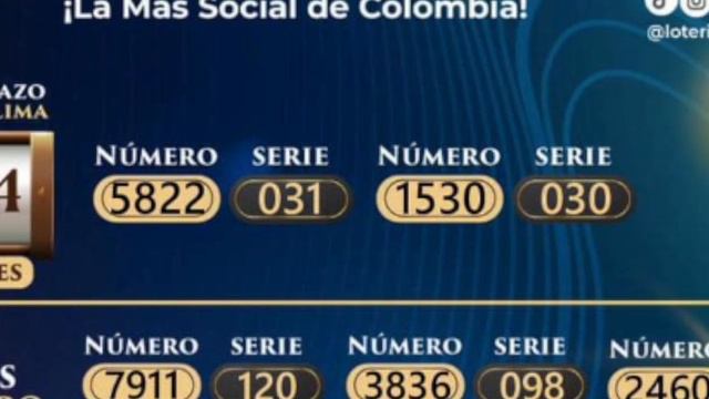 🟠 Resultado PREMIO MAYOR Y SECOS Loteria del TOLIMA Lunes 12 de Febrero de 2024 смотреть онлайн