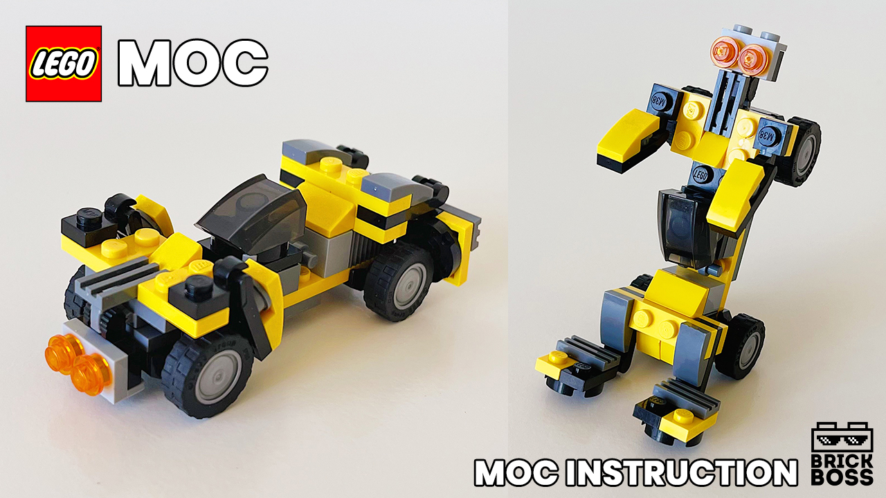 Как собрать Лего Машину-Трансформера из LEGO Classic / Инструкция по сборке самоделки / Лего Идеи смотреть онлайн