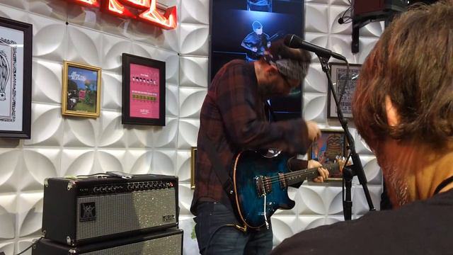 Blues Saraceno at Ernie Ball NAMM 2020 - #2 смотреть онлайн