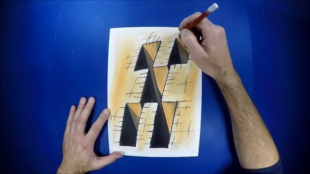 3D РИСУНОК 5 ОТВЕРСТИЙ В ЗЕМЛЕ // КАК НАРИСОВАТЬ 3D ОТВЕРСТИЯ В ЗЕМЛЕ НА ОБЫЧНОМ ЛИСТЕ БУМАГИ // DI смотреть онлайн