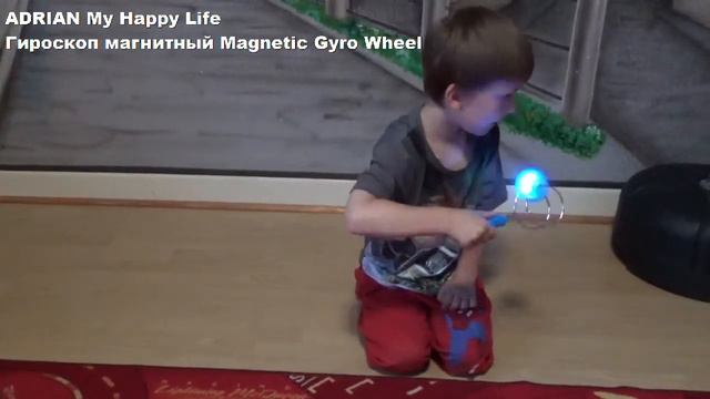 Magnetic Gyro Wheel. Spielzeug "Kreisel" Игрушка нового поколения, удивит каждого!!! смотреть онлайн