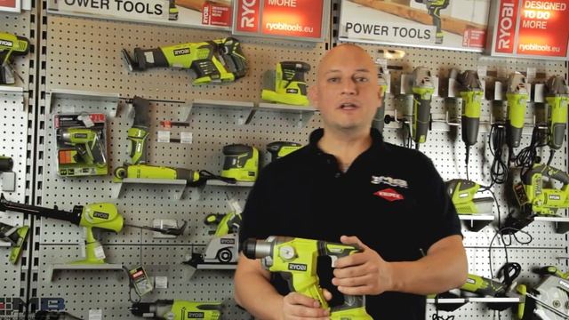 Перфоратор RYOBI R18SDS-0 one+ Краткий обзор инструмента смотреть онлайн