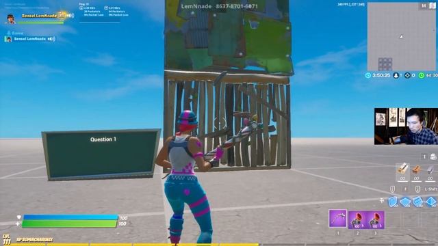Fortnite Online Math Classroom: Identifying Fractions Tutorial смотреть онлайн