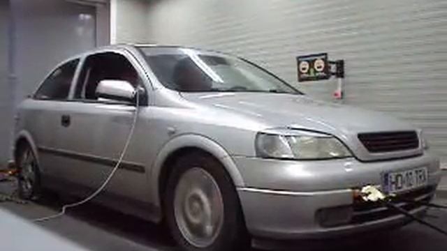OPEL ASTRA EDITION 2000 on DYNOCOM tester смотреть онлайн
