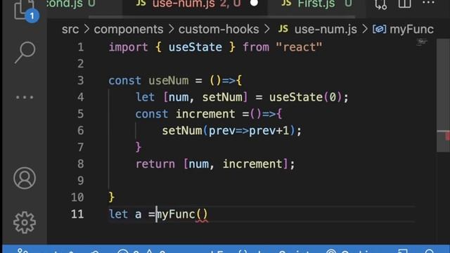 Custom hook in ReactJS смотреть онлайн