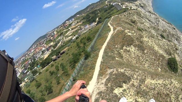 Анапа.Полёт на параплане. Захватывающий полет июнь 2022 смотреть онлайн