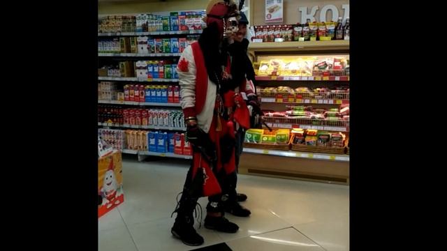 Индеец в Евроросе. Мурманск.