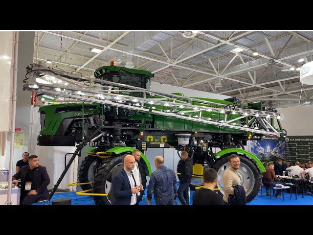 Самоходный опрыскиватель Барс ОС-4000М Казаньсельмаш на Югагро 2022. смотреть онлайн