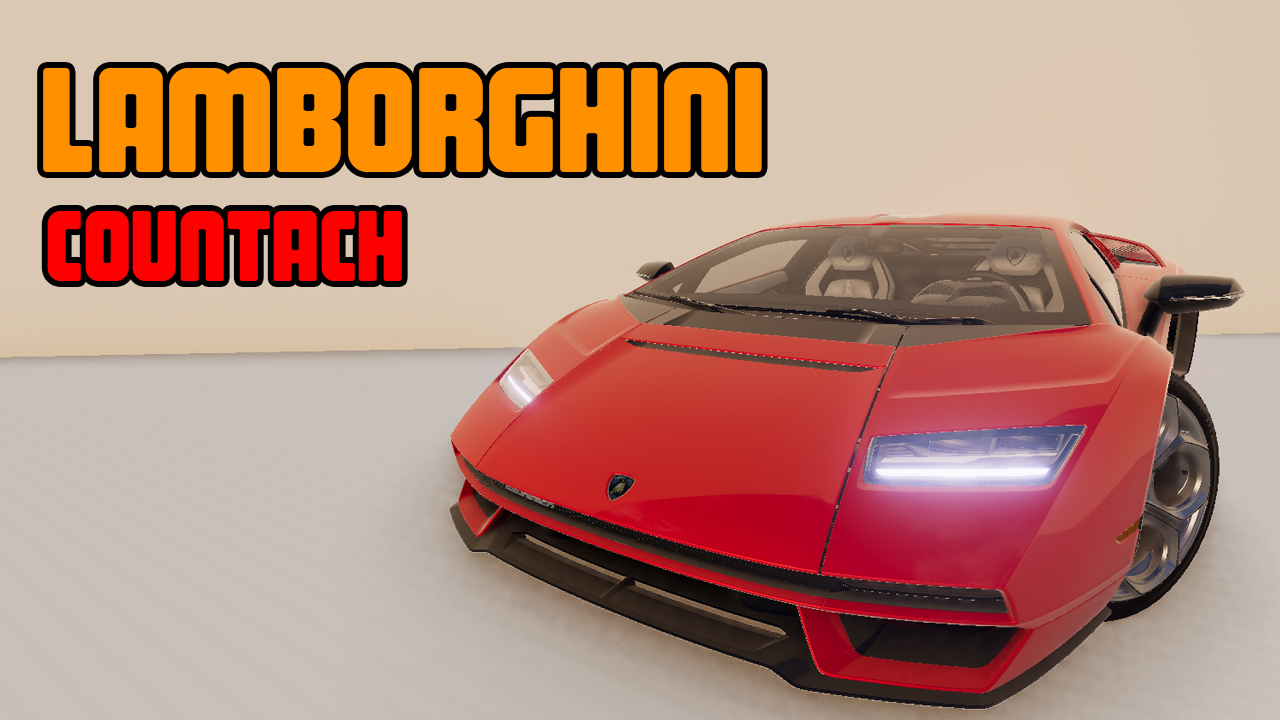 Мод Lamborghini Countach LPI 800-4 2022 для BeamNG.drive