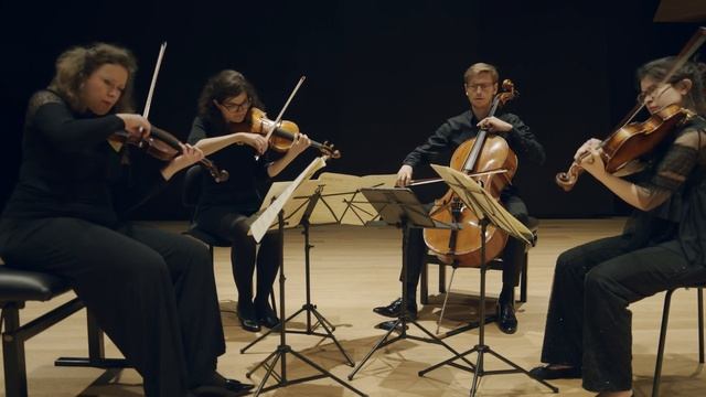 Debussy: String Quartet 1st Movement - Chaos String Quartet - Bartók World Competition 2021