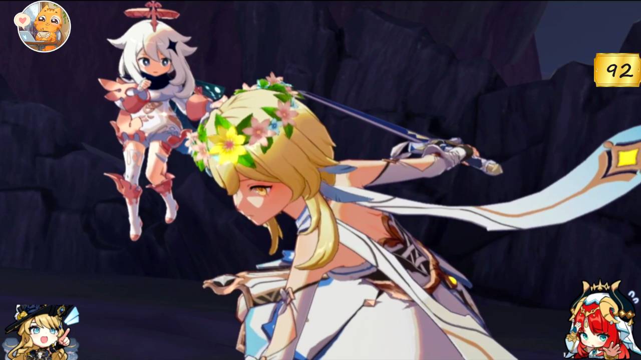 Геншин импакт: Последнее приключение и сражение вместе с аранарами