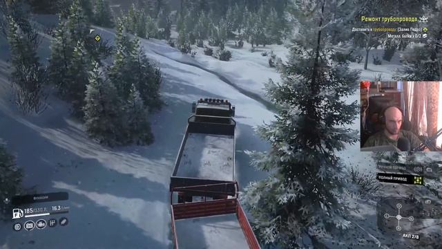 SnowRunner \ Покоряем Аляску \ делаем квесты \ смотреть онлайн