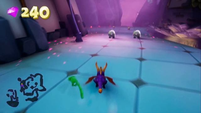 Spyro The Dragon (Reignited) 120% Guide DARK PASSAGE (ALL GEMS, EGGS, DRAGONS...)