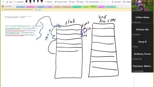 062223 COSC 1337 C++ references, pointers, virtual functions, and polymorphism смотреть онлайн