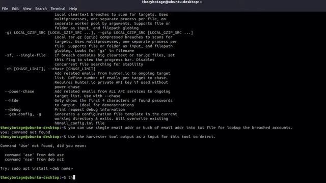 h8mail - breach hunting tool | TOD 176 | Briskinfosec смотреть онлайн