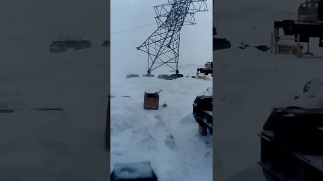 Устоновка опоры ВЛ-35 смотреть онлайн