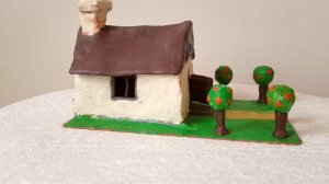 СКАЗОЧНЫЙ ДОМИК ИЗ ПЛАСТИЛИНА