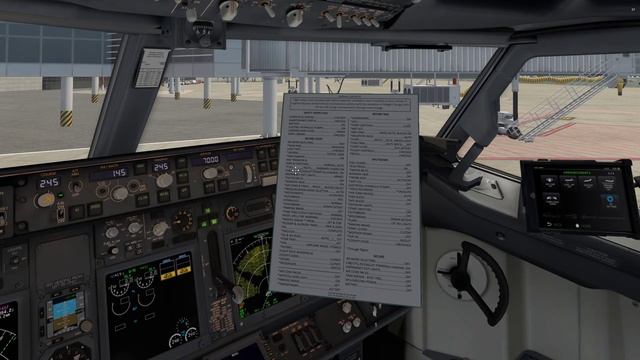 X-Plane 11 - Zibo 737 - Full flight tutorial from cold and dark смотреть онлайн