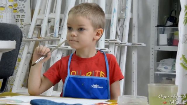 Белый медведь акварелью и карандашом (Занятие для детей 4-5 лет) смотреть онлайн