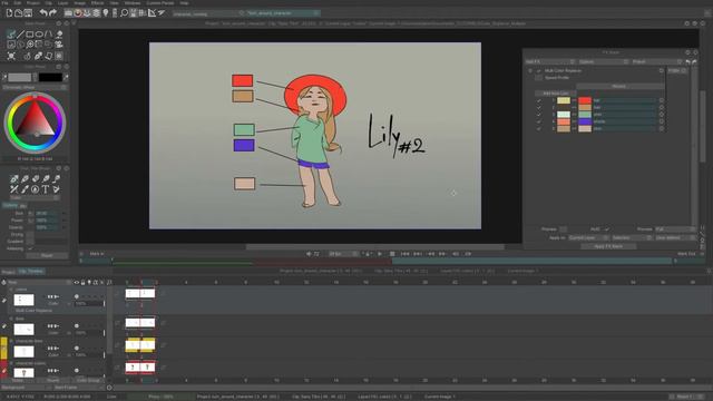 FX : Multi Color Replacer | TVPaint Animation 11.0.8 New Feature смотреть онлайн