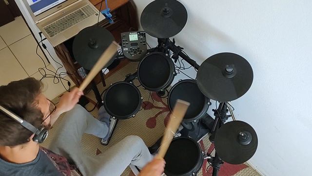 I'm Not Okay - My Chemical Romance - Drum cover (EDrum/Bateria eletrônica - Alesis Nitro) смотреть онлайн
