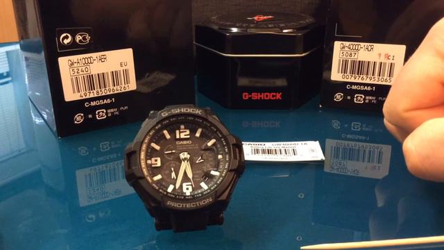 Обзор и настройка часов Casio G-shock GW-4000D-1A [5087]