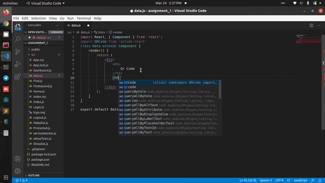 How to generate dynamic Qr Code in React JS смотреть онлайн
