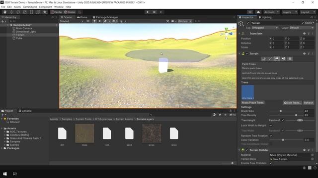 How to Make Beautiful Terrain in Unity 2020 | Beginner Tutorial смотреть онлайн