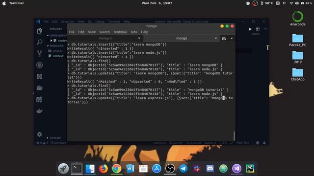 MongoDB Tutorial #07 - Update Document