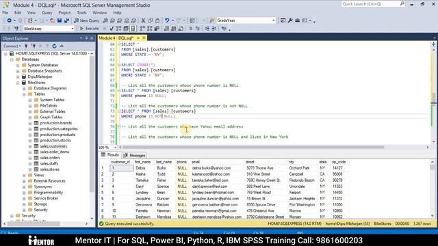 Learn SQL in Nepali - 4 Working with Queries DQL смотреть онлайн
