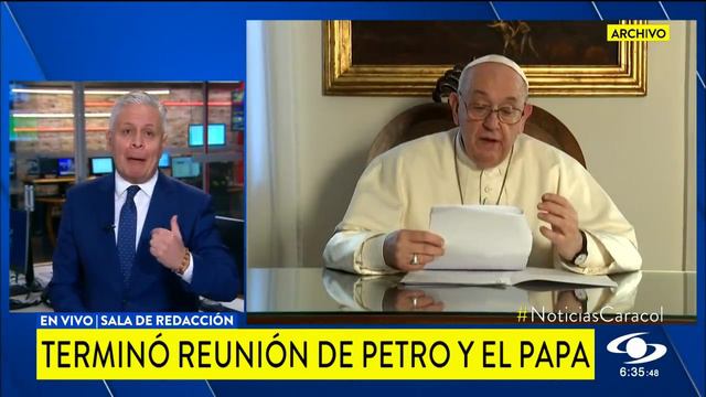 Así fue el encuentro de Gustavo Petro con el Papa Francisco смотреть онлайн
