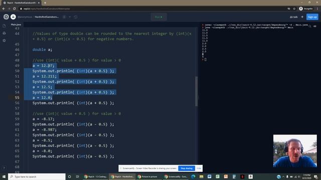 1.5 Casting and Ranges of Variables смотреть онлайн