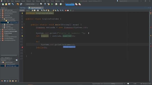 Programación en Java | do while | 26. Pedir un Numero y mostrar su Cuenta Regresiva. смотреть онлайн
