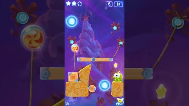 Cut the Rope ~ Magic, Snowy Hills, Level 7-13, 3Stars смотреть онлайн