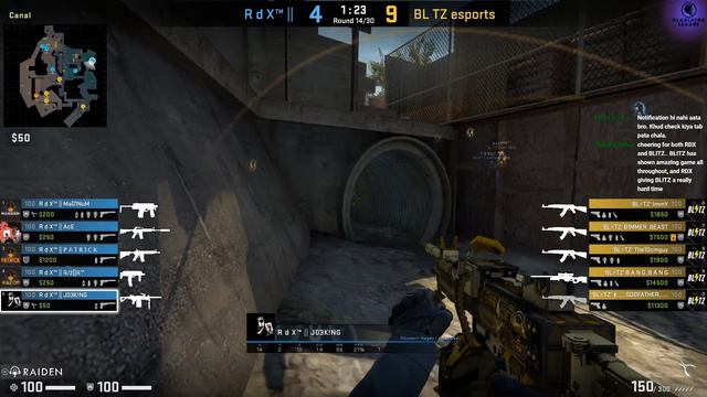 Match 14.2: BLITZ VS RDX: Gladiator League Championships смотреть онлайн