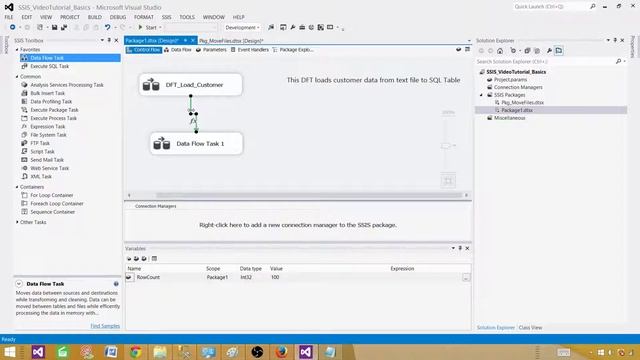 SSIS Tutorial Part 34- Annotated Precedence Constraints in SSIS Package смотреть онлайн