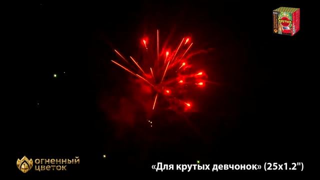 Фейерверк ОС8325 Для крутых девчонок 1,2' х 25 смотреть онлайн