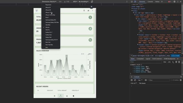 Admin dashboard with multiple theme colors built with Vue 3 and TypeScript | Demo смотреть онлайн