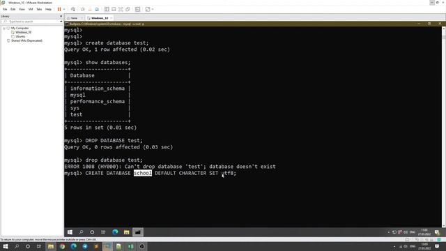SQL so'rovlari orqali jadvallar yaratish, CREATE DATABASE va CREATE TABLE | 3-dars | SQL darslari смотреть онлайн