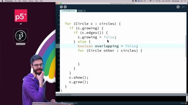 Coding Challenge #50.1: Animated Circle Packing - Part 1 смотреть онлайн