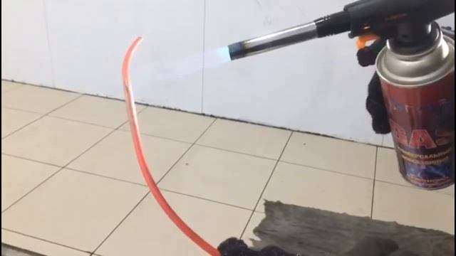 Кабель SmartPowerCable® Solar - воздействие пламени горелки смотреть онлайн