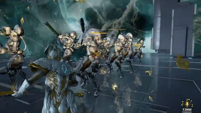 warframe Gara test skill SPLINTER STORM dps смотреть онлайн