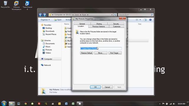 How to Move the My Documents Folder in Windows 7 смотреть онлайн